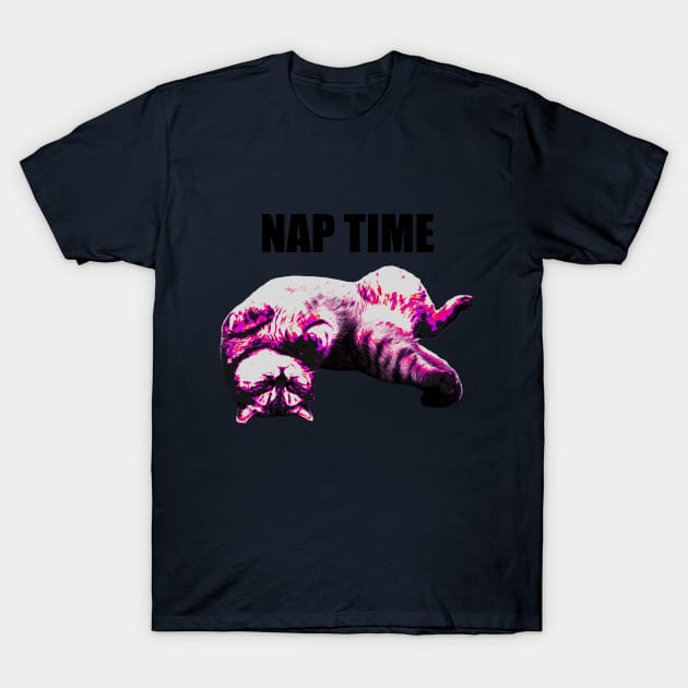 cat nap T-Shirt by Animal Fest